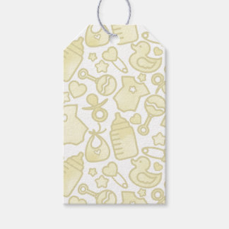 Etiquetas Para Regalos Dulce Sprinkles Ombre Amarillo