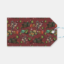 Etiquetas Para Regalos Dulces Navideños- Menta (Color)