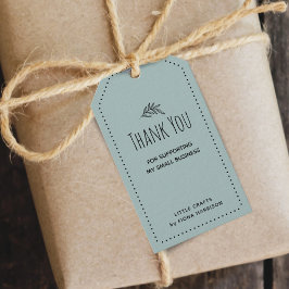 Etiquetas Para Regalos Earthy Gracias Por Apoyar A Mi Pequeña Empresa