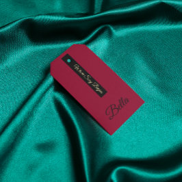 Etiquetas Para Regalos Editable Elegant Lingerie Branding Design 