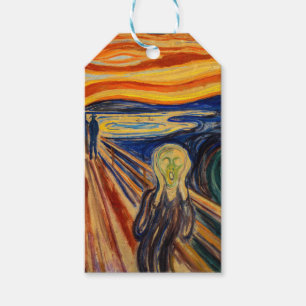 Etiquetas Para Regalos Edvard Munch - El Grito 1910