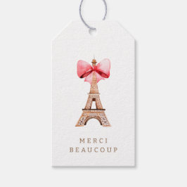Etiquetas Para Regalos Eiffel Tower Paris Watercolor MGracias