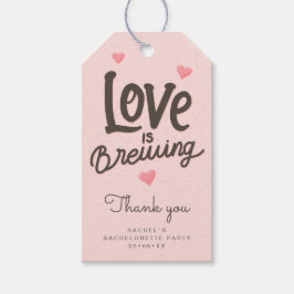 Etiquetas Para Regalos el amor es preparar corazones gracias