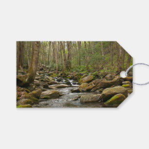 Etiquetas Para Regalos El arroyo de Le Conte en las grandes montañas hume