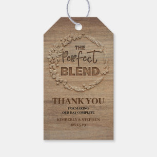 Etiquetas Para Regalos El Boda de mezcla perfecto