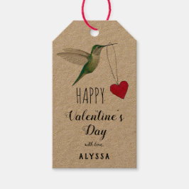 Etiquetas Para Regalos El día de San Valentín personalizado