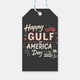 Etiquetas Para Regalos El divertido patriótico del Golfo de Estados Unido