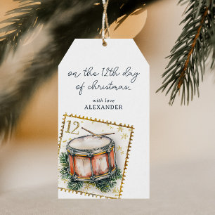 Etiquetas Para Regalos El duodécimo día de los Navidades