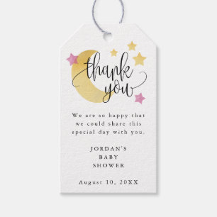 Etiquetas Para Regalos El favor personalizado de Baby Shower por encima d