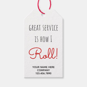 Etiquetas Para Regalos El gran servicio de negocios es como hago el rollo