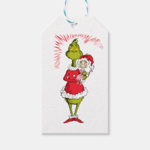 Etiquetas Para Regalos El Grinch abraza a Cindy Lou Who