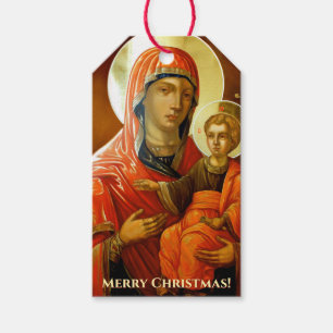 Etiquetas Para Regalos El icono de la bendita madre de Dios