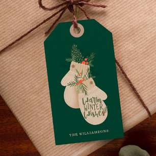 Etiquetas Para Regalos El invierno cálido quiere a los Navidades festivo