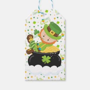Etiquetas Para Regalos El Leprechaun del arroz del St