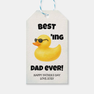 Etiquetas Para Regalos El Mejor Papá de Todos los Tiempos | Día del Padre