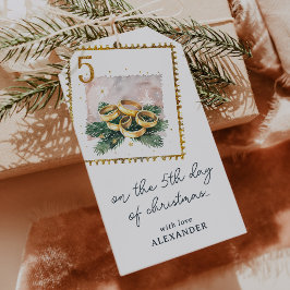 Etiquetas Para Regalos El quinto día de los Navidades