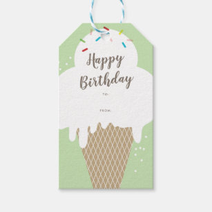 Feliz 7th Cumpleaños Pegatina Etiquetas Para Bolsa Fiesta Dulce Conos
