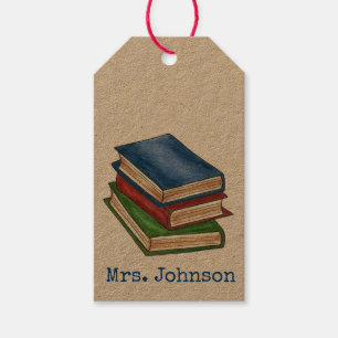 Etiquetas Para Regalos El regalo del educador bibliotecario del profesor