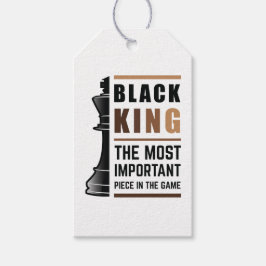 Etiquetas Para Regalos El Rey Negro La Pieza Más Importante En El Juego 2