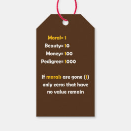 Etiquetas Para Regalos El valor de la moral en la vida