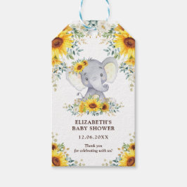 Etiquetas Para Regalos Elefante Safari lindo Baby Shower Favor