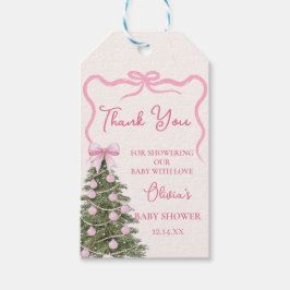 Etiquetas Para Regalos Elegant Red Bow Christmas Party Gift Tag