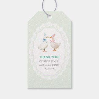 Etiquetas Para Regalos Elegant Watercolor Silly goose gender reveal  Baby