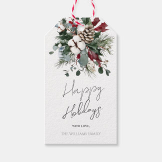 Etiquetas Para Regalos Elegant Winter Holiday Gift Tags