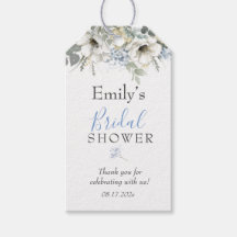 Elegante acuarela Floral Bridal Shower