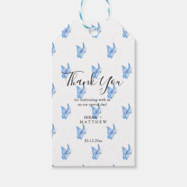 Etiquetas Para Regalos Elegante Blanco Gracias Favor Del Regalo