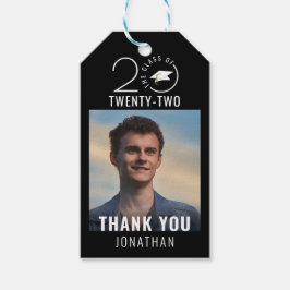 Etiquetas Para Regalos Elegante Clase Año Foto Gracias Color Personalizad