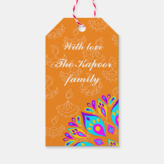 Etiquetas Para Regalos Elegante Diwali
