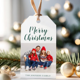 Etiquetas Para Regalos Elegante foto de Navidades de escritura verde esme