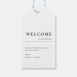 Etiquetas Para Regalos Elegante Gracias Boda Bienvenida Favor