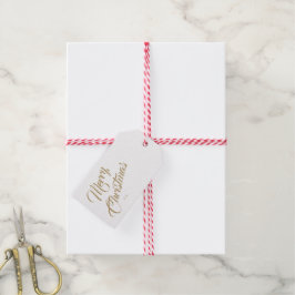 Etiquetas Para Regalos Elegante guión feliz navidad