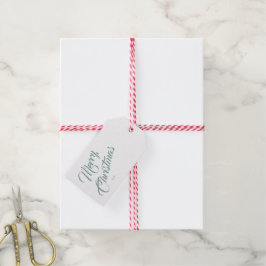 Etiquetas Para Regalos Elegante guión feliz navidad