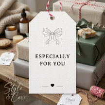 Elegante Lazo y Corazón Personalizado Clásico