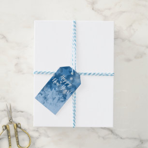 Etiquetas Para Regalos Elegante patrón de estrellas modernas Clásico Fest
