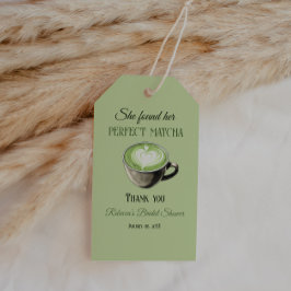 Etiquetas Para Regalos Elegante tema de café, combinación perfecta de té 