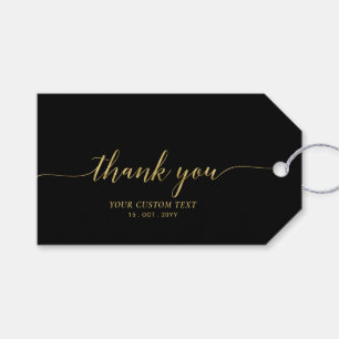 Etiquetas Para Regalos Elegante y sofisticado detalle de agradecimiento p