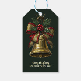 Etiquetas Para Regalos Elegantes Navidades de oro se amordazan con el Fes