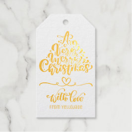 Etiquetas Para Regalos Elegantes Navidades de Personalizable saludo de te