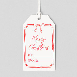 Etiquetas Para Regalos Elegantes Navidades Minimalistas del Personalizabl