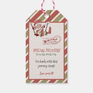 Etiquetas Para Regalos Elf Treat navidades