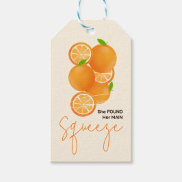 Etiquetas Para Regalos Ella Encontró su Apretón Despedida de Soltera