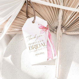 Etiquetas Para Regalos Ella está atando la ducha nupcial