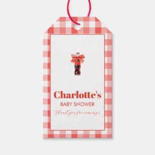 Etiquetas Para Regalos Ella está lista para estallar Fiesta de Bebé de Re
