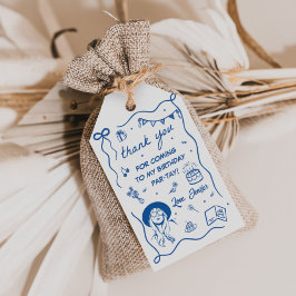 Etiquetas Para Regalos En mi época de cumpleaños, cumpleaños retro