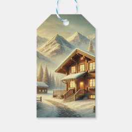 Etiquetas Para Regalos Encanto alpino