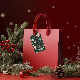 Etiquetas Para Regalos Encanto de vacaciones vintage: Baubles festivos